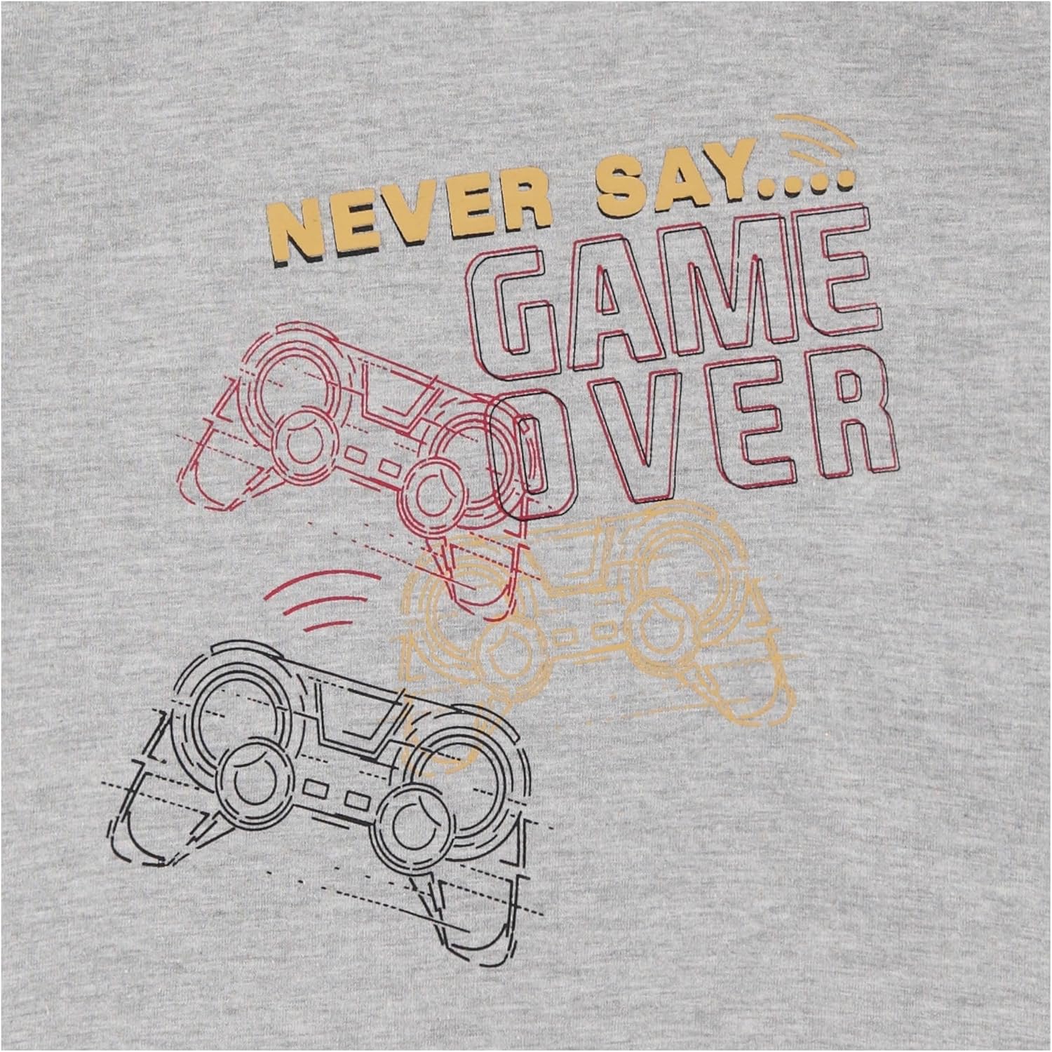 STITCH & STONE 4 Piece Toddler Boys' Outfit Set Long Sleeve Dinosaur Graphic Shirt, Puffer Vest, and 2 Jogger Sweatpant - Image 6