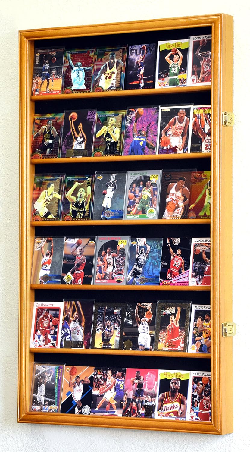 Buy 36 Sport Cards Collectible Card Display Case Holder Wall