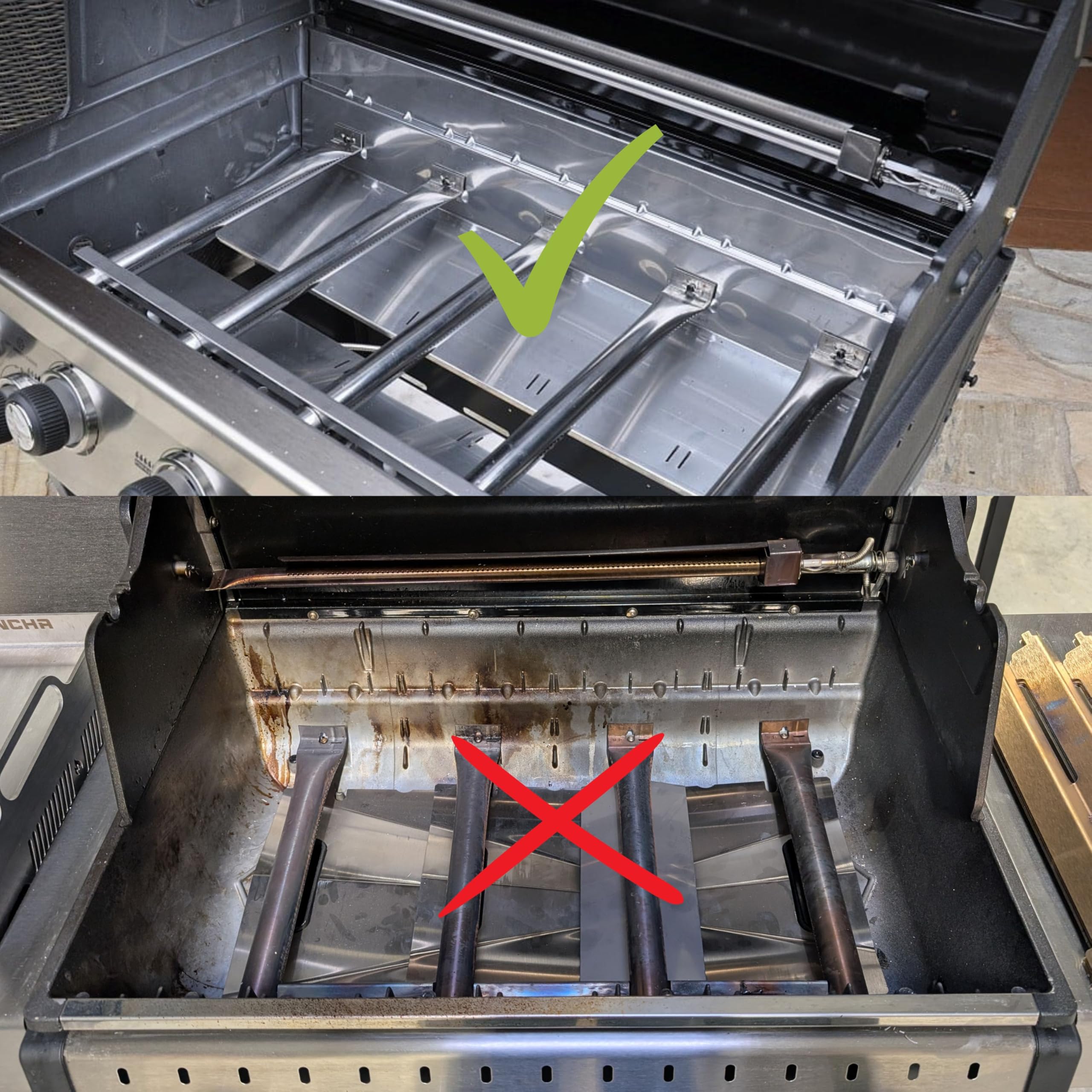 Grillrost.com Das Original Riflettore di Calore Broil King Baron, Imperial, Regal - Migliore distribuzione del Calore e Assenza di incendi di Grasso