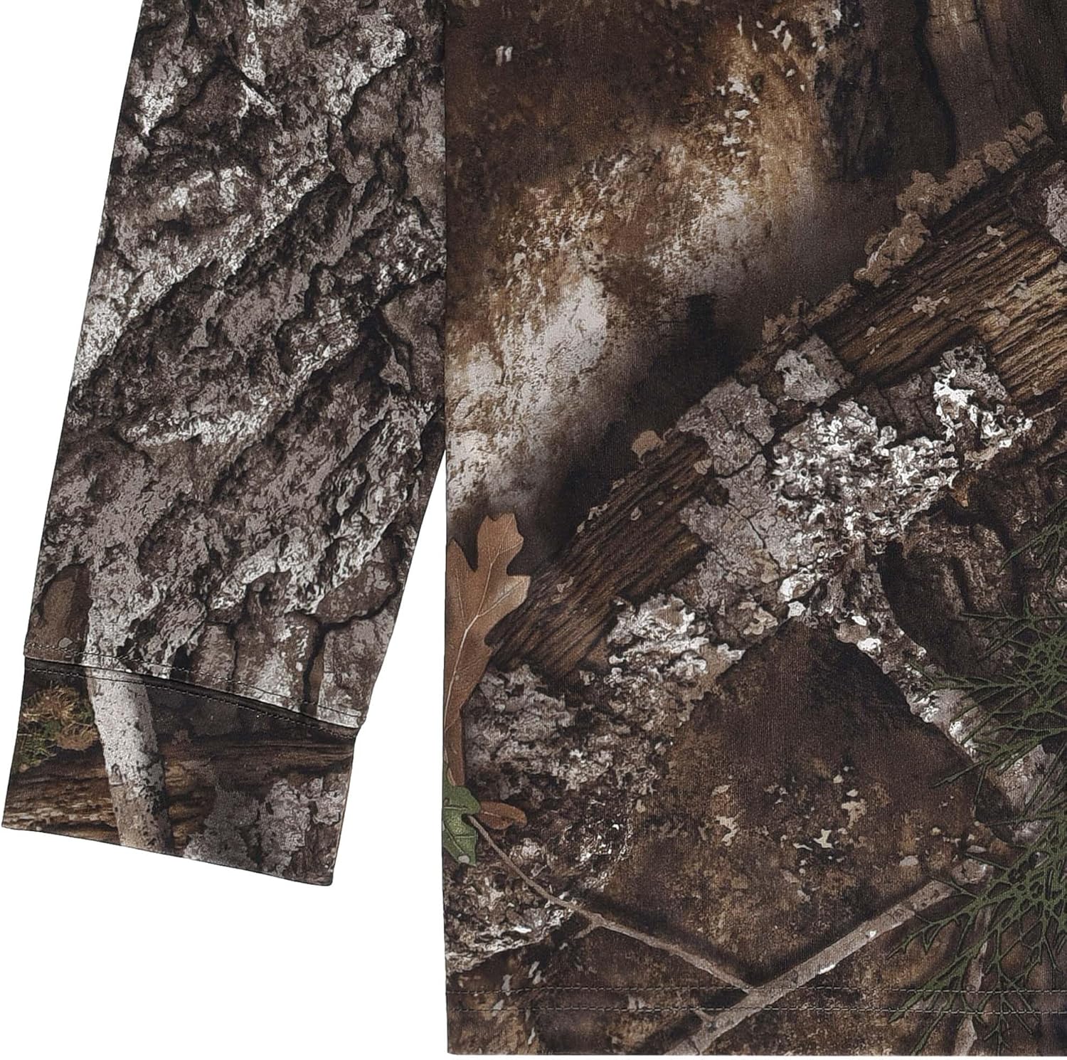 Realtree APX Youth Camo Long Sleeves Crewneck Polyester Tee Shirts Moisture Wicking Boys & Girls Outdoor Clothes - Image 4