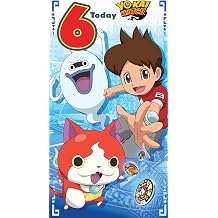 yo-kai watch Age 6 Birthday Card