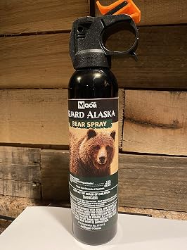 Mace Guard Alaska Bear Spray 20 Foot Range 260 Gram Self-Defense 00153
