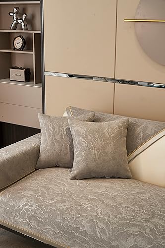 Funda de sofá en forma de I, fundas acolchadas, lavable, funda de sofá, funda de sofá para asientos de varios pasajeros, protector de sofá adecuado