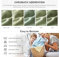 Vista 7 de Simple&Opulence - Juego de funda de edredón 100% lino, 3 piezas de lino belga transpirable, 1 funda de edredón + 2 fundas de almohada con cierre