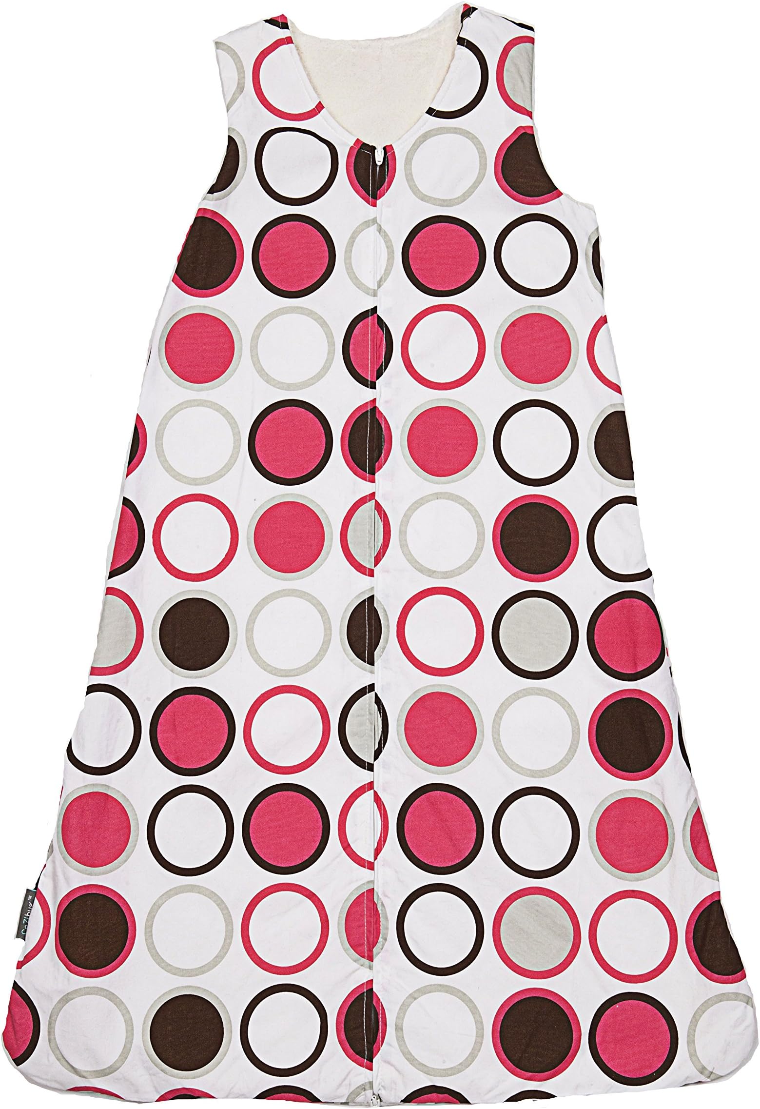 CoZibug 100% Cotton Melon Bug Extra Large Sleep Sack Small 12-36 Months for Girls