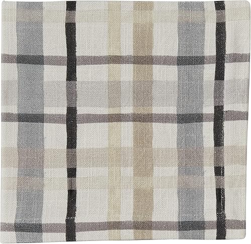 Split P Servilleta estampada a cuadros urbanos