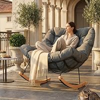 FLEXISPOT Fauteuil a Bascule avec Coussin & Appui-Tete (2e coloris)