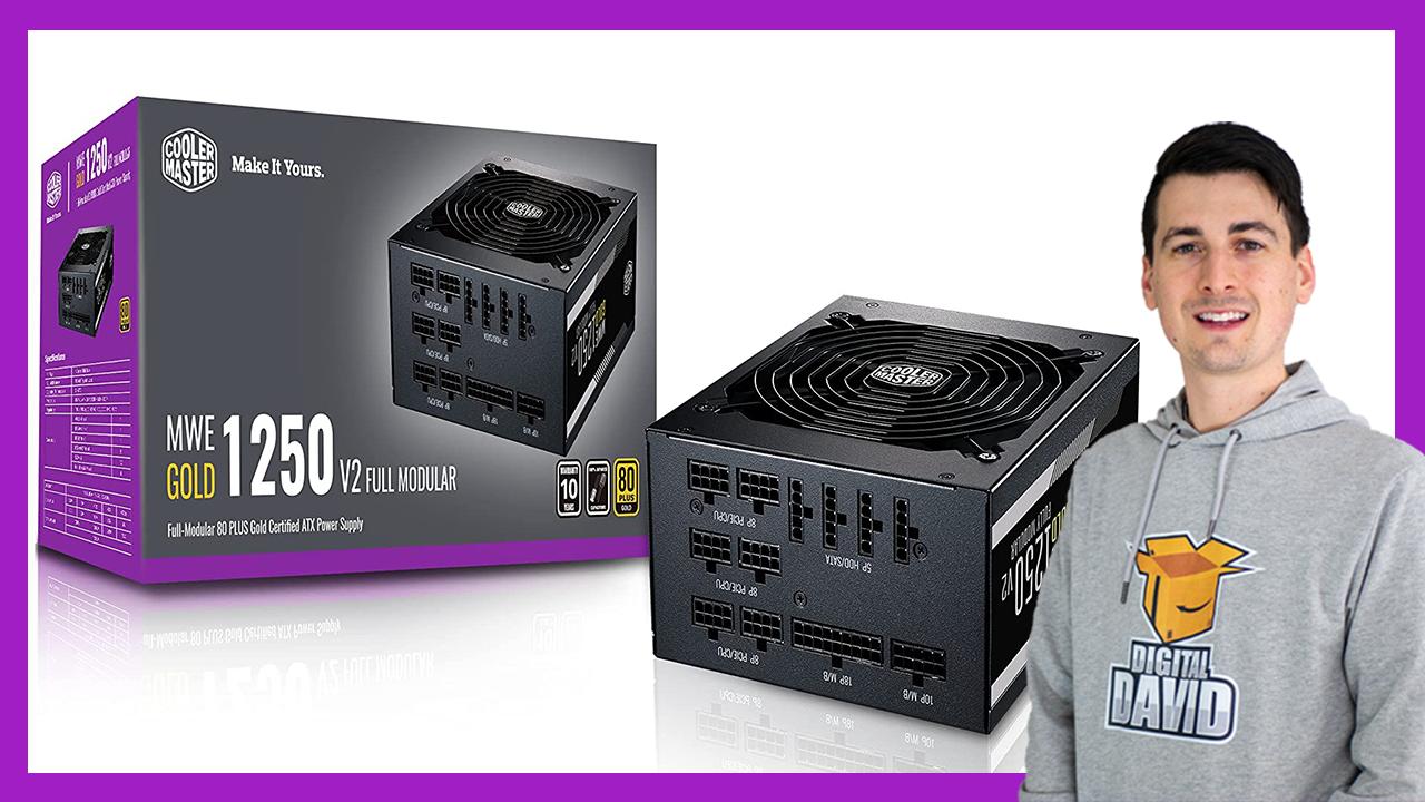 電源ユニット Cooler Master MWE 1250 GOLD V2 Cooler Master MWE Gold 1250 V2 ATX3.0 Fully Modular, 1250W, 80+