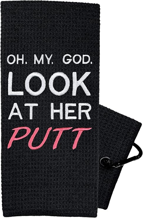 Funny Golf Towel for Women