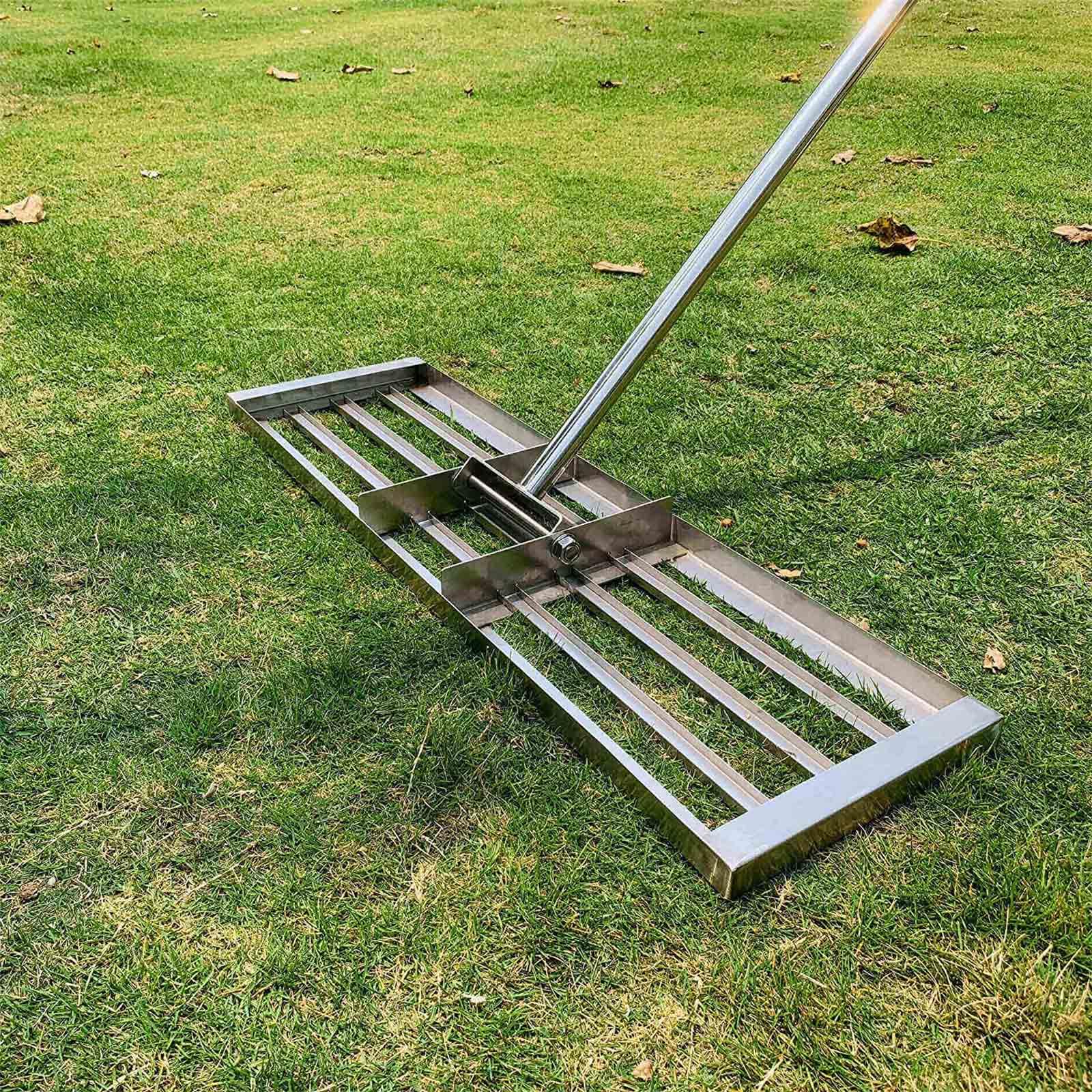 Râteau de lissage de pelouse : fini le sol irrégulier dans le jardin