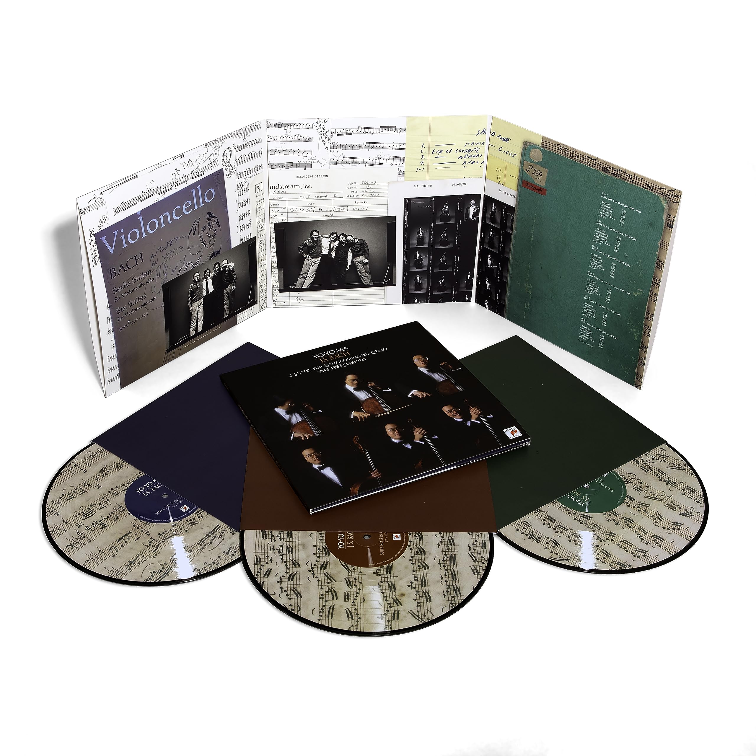 J. S. Bach: Suiten für Violoncello solo / The Six Unaccompanied Cello Suites - The 1983 Sessions (3 Picture-Discs)