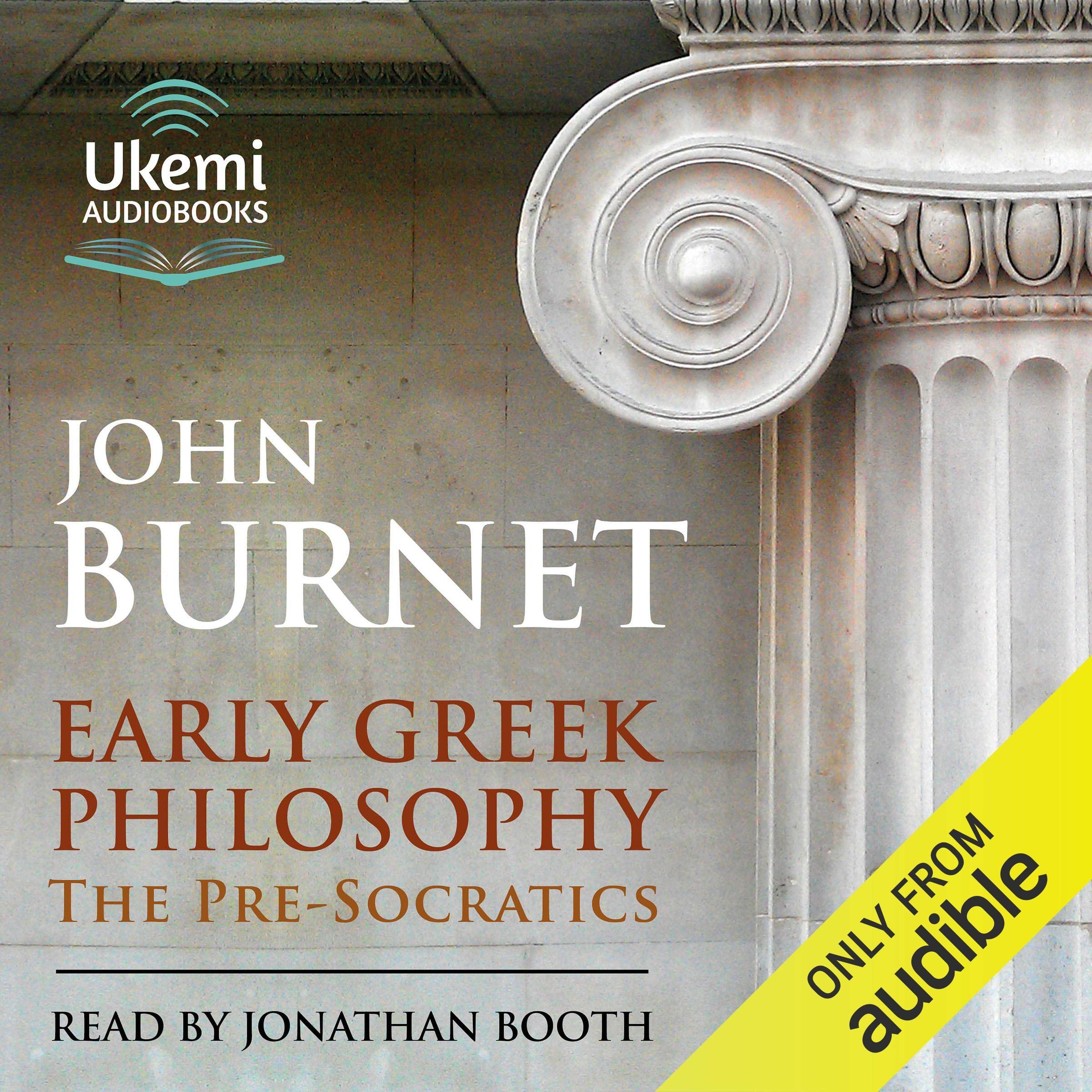 Early Greek Philosophy