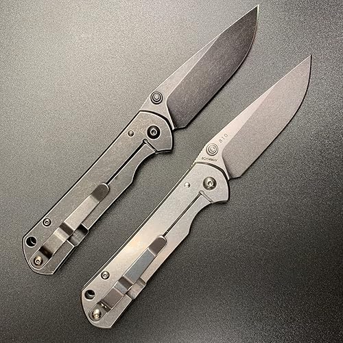 Miniatura 7 de LAND al aire libre caza supervivencia camping EDC herramienta bolsillo plegable cuchillo (810)