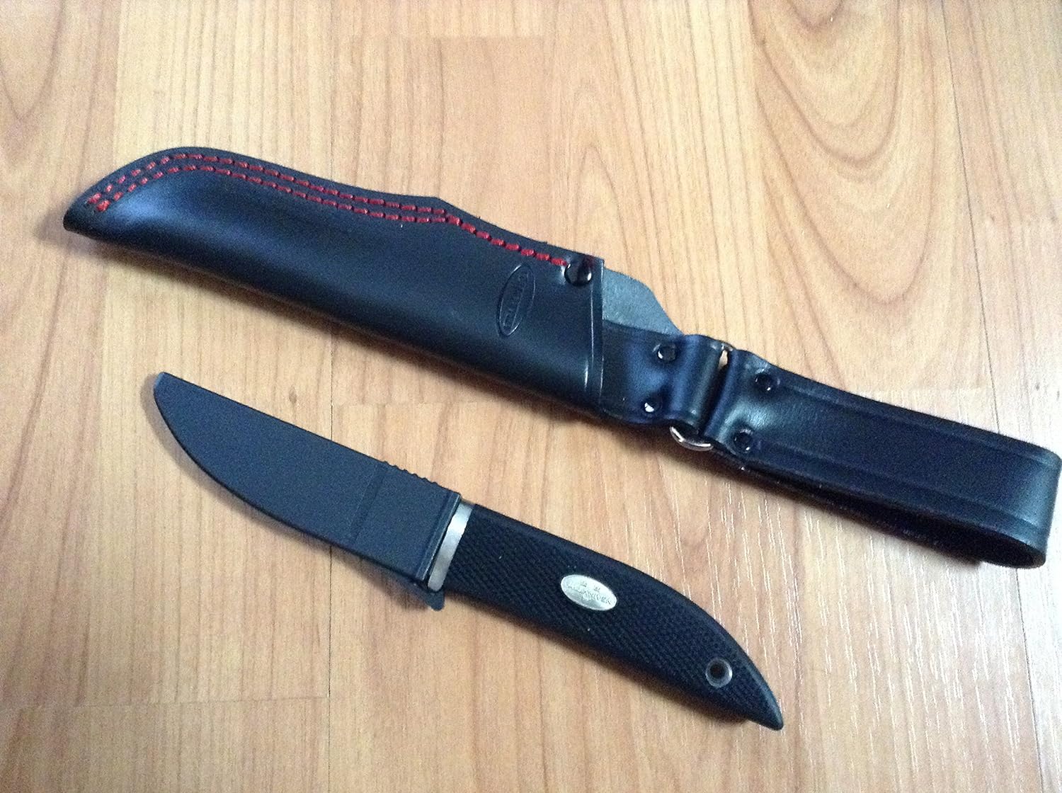 Fallkniven KKLz Fine Edge Fixed Blade Knife, Black
