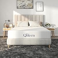 Vista 9 de NapQueen - Colchón de 10 pulgadas tamaño Twin-XL, de carbón de bambú y espuma viscoelástica, cama en una caja, color blanco