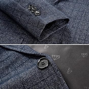 EMBELLISH BUTTON PAPA TW JACKET グレー M Mens Grey Soft Sport Coat 38L US Size JVZ Blazer