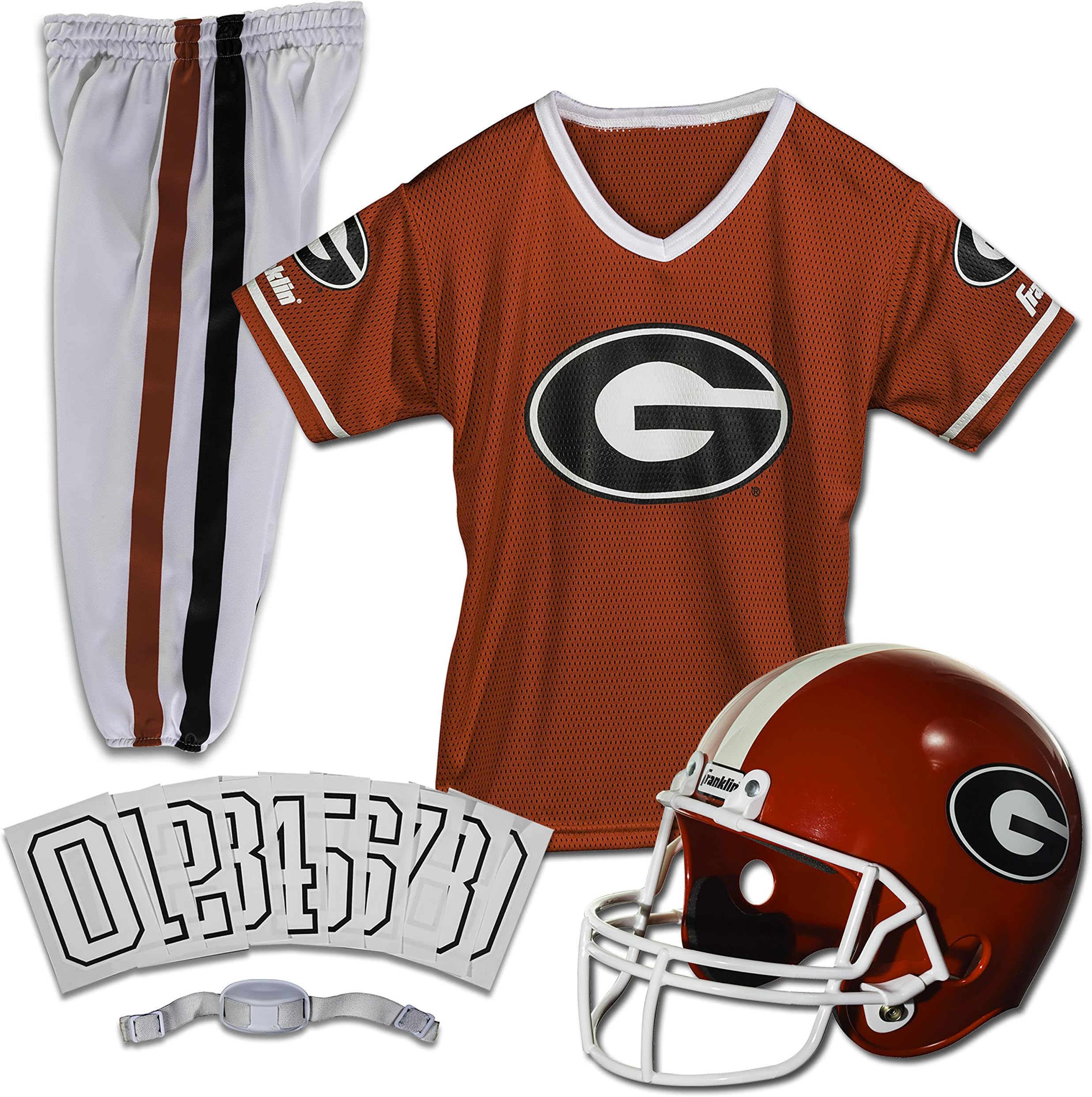 - NCAA Kids Football Uniform Sets - College Football Jersey, Helmet + Pants for Boys + Girls - NCAA Official