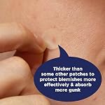 PanOxyl Overnight Spot Patches, Clear Latex-Free Hydrocolloid Blemish Dots, Overnight Protection for all skin types, 40ct