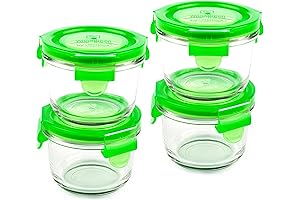 Best Wean Bowls 6oz/165ml | Baby Food Glass Containers
