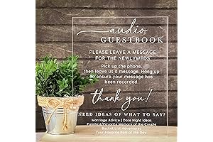 Audio Guestbook Telephone Guestbook - Capture Warmest Memories & Wishes on Our...