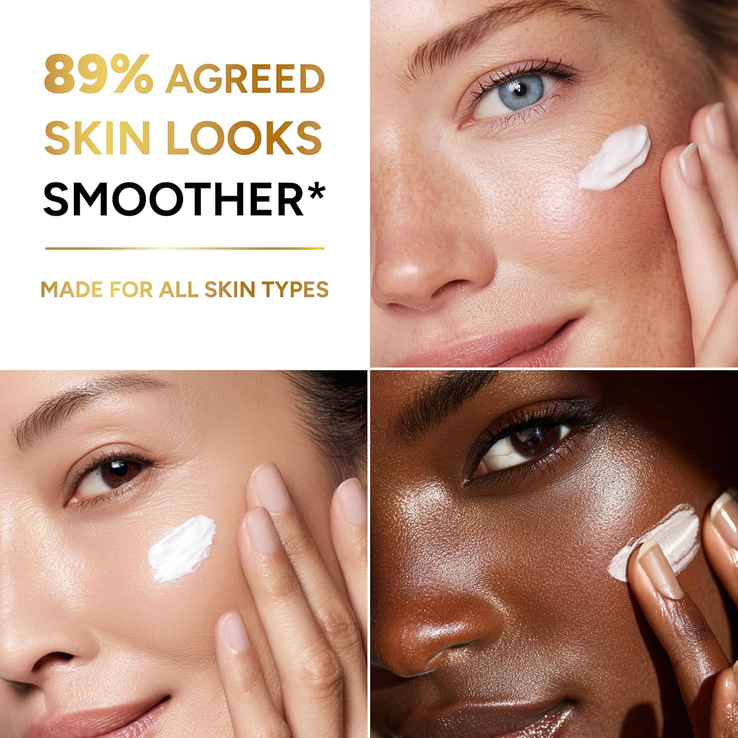 Retinol Cream for Face with Collagen Peptides - Anti Aging Wrinkle Cream for Women and Men - Day-Night Facial Moisturizer with Hyaluronic Acid - Tightening and Skin Firming - Neck & Décolleté - Image 8