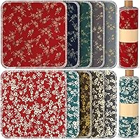 Vista 30 de Redbaker 50 piezas de toallas de papel reutilizables paños de algodón reutilizables sin papel toallitas absorbentes lavables para inodoro con rollo