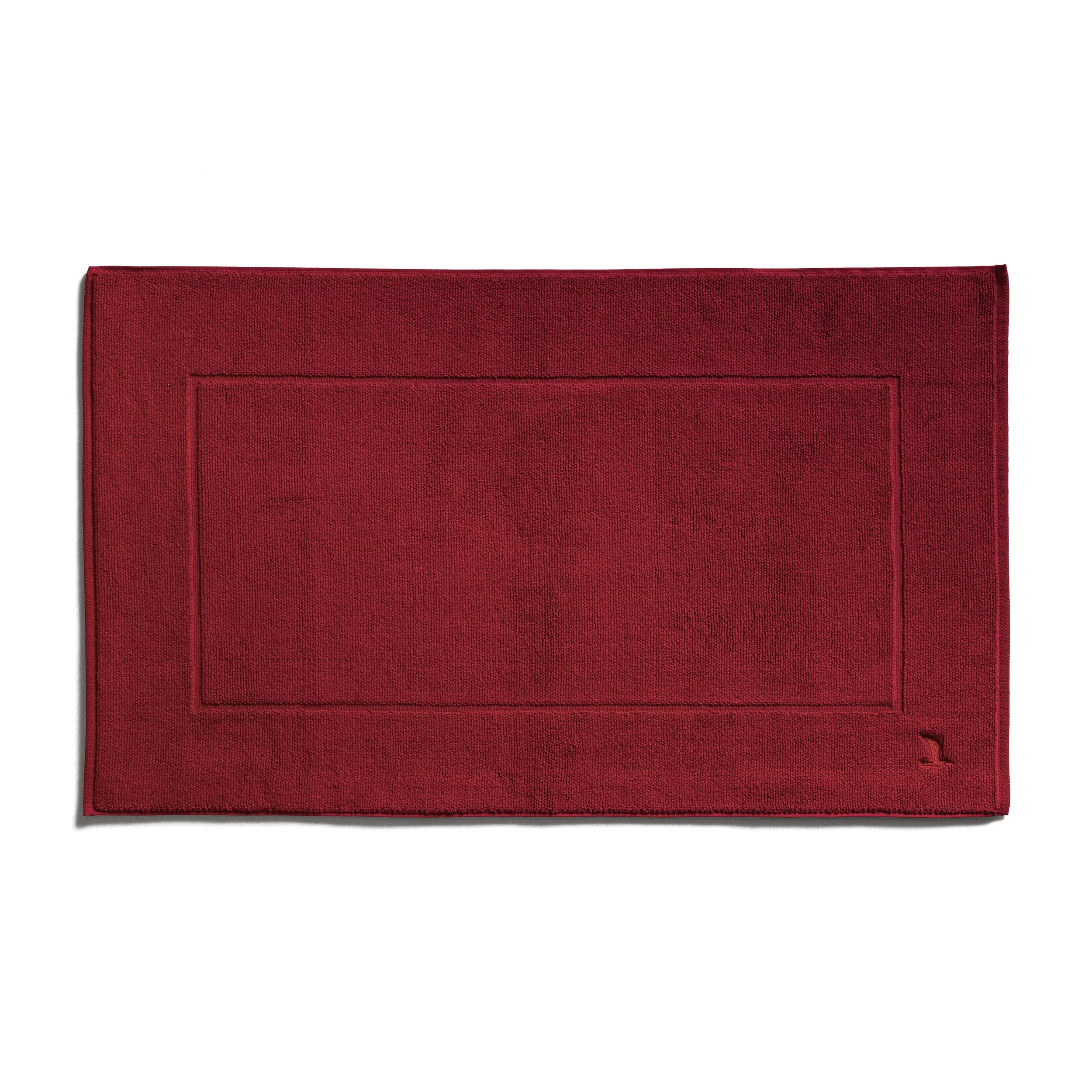 möve Superwuschel Badematte 60x100 cm aus 100% Baumwolle, Rubin