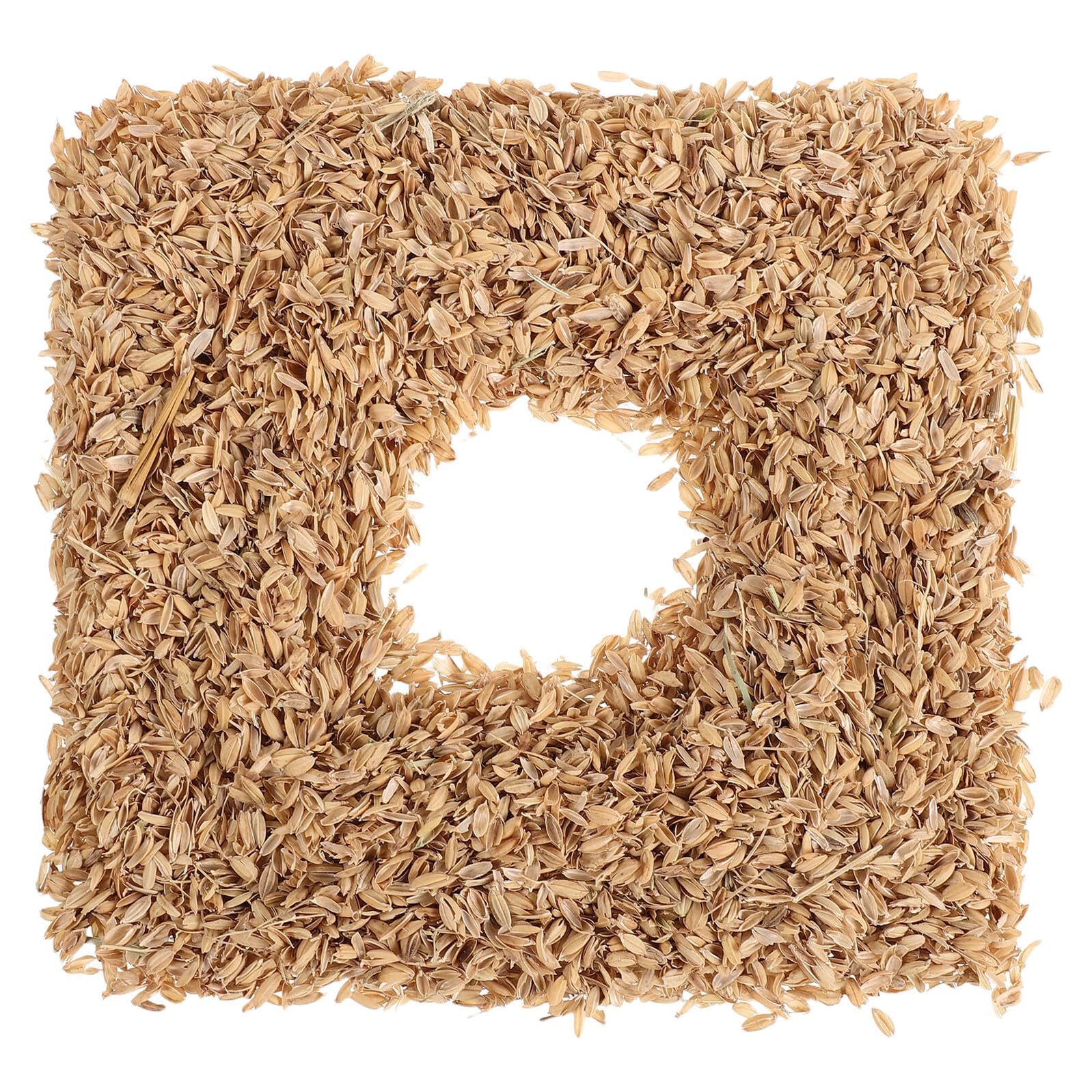Alasum Lecho para Aves de Corral Natural de Cáscara de Arroz Orgánico 1,5 Kg para Gallineros, Cajas Nido y Suministros para Invierno, Cama Ecológica para Mascotas Pequeñas y Jardinería