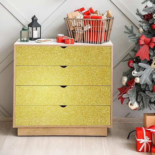 Vista 13 de CHIHUT Papel tapiz de contacto con purpurina plateada de 15.7 x 236 pulgadas, papel tapiz autoadhesivo con purpurina plateada, rollo de papel