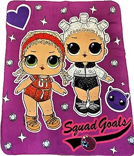 Girls Surprise Dolls Squad Goals Throw Blanket