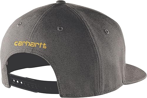 Miniatura 2 de Carhartt Mens Firm Duck Flat Brim Cap