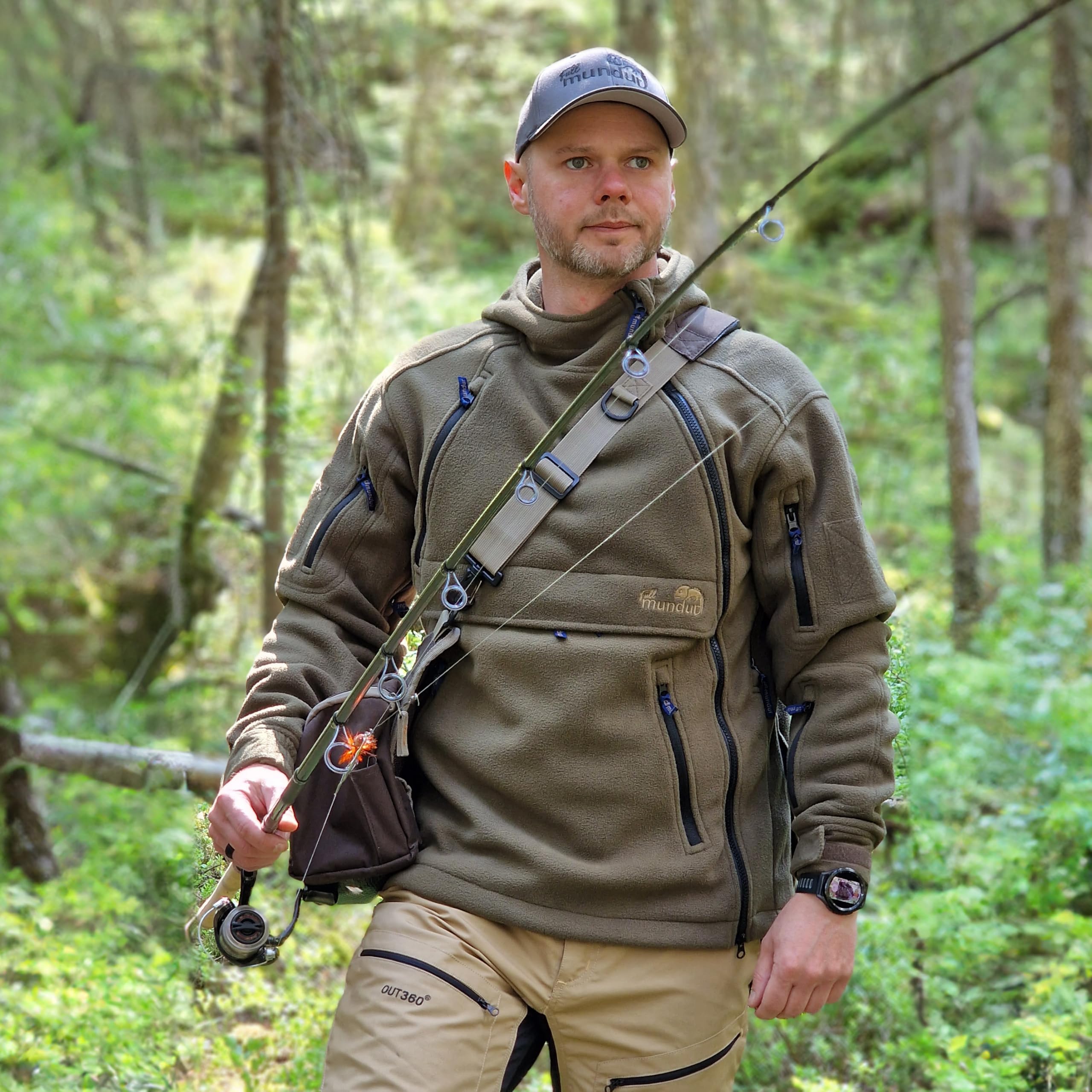 kurtka myśliwska, kurtka polarowa, kurtka outdoorowa kamuflaż do polowania, kurtka trekkingowa, lekka kurtka przejściowa, wiatroszczelna i wodoodporna