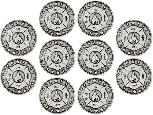 Moneda de expresiĂłn de amor de bomberos, juego a granel de 10 fichas de bolsillo de recuerdo de oraciĂłn y protecciĂłn divina para hombres y mujeres, Moneda de expresiĂłn de amor de bomberos, juego a granel de 10 fichas de bolsillo de recuerdo de oraciĂłn y protecciĂłn divina para hombres y mujeres,
