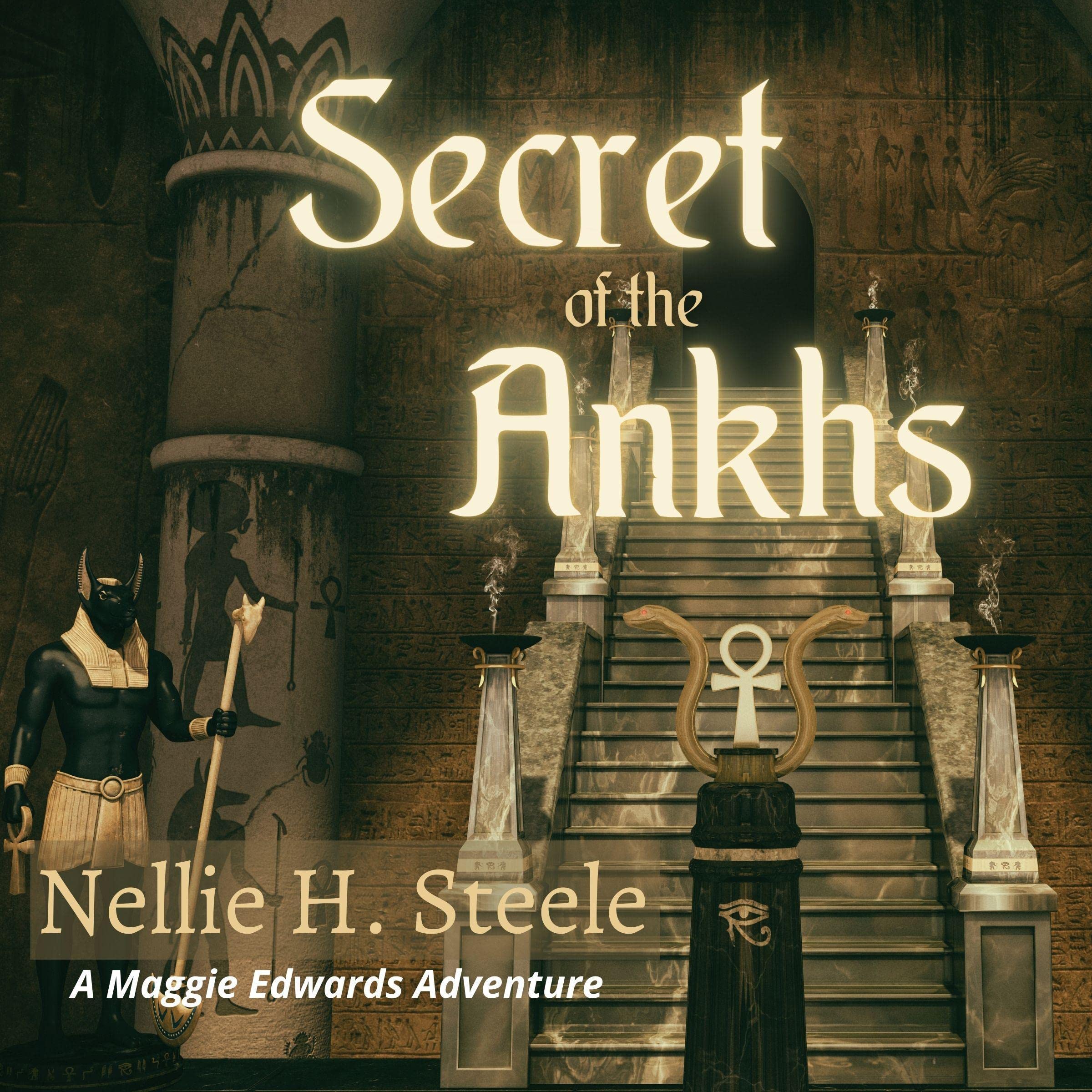 Cover art for Secret of the Ankhs: A Maggie Edwards Adventure