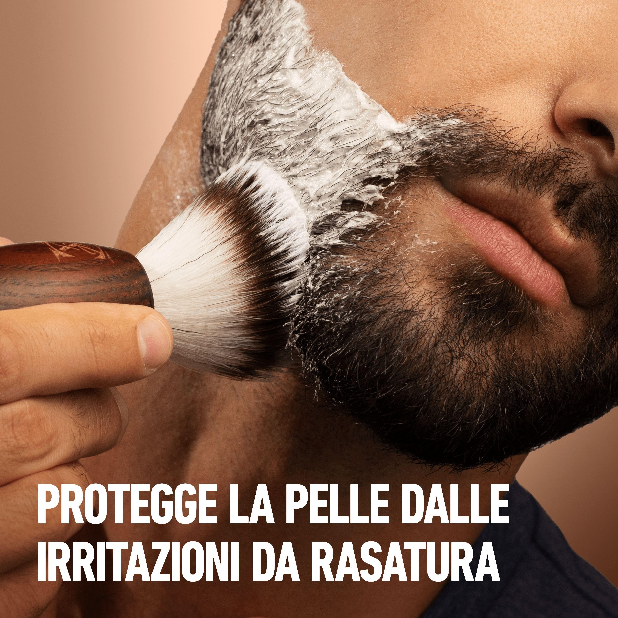 King C. Gillette Originale Crema da Barba Uomo Idratante, 175ml, Cura Barba Uomo, per Pelli Sensibili e una Rasatura di Livello Professionale, Idea Regalo Uomo