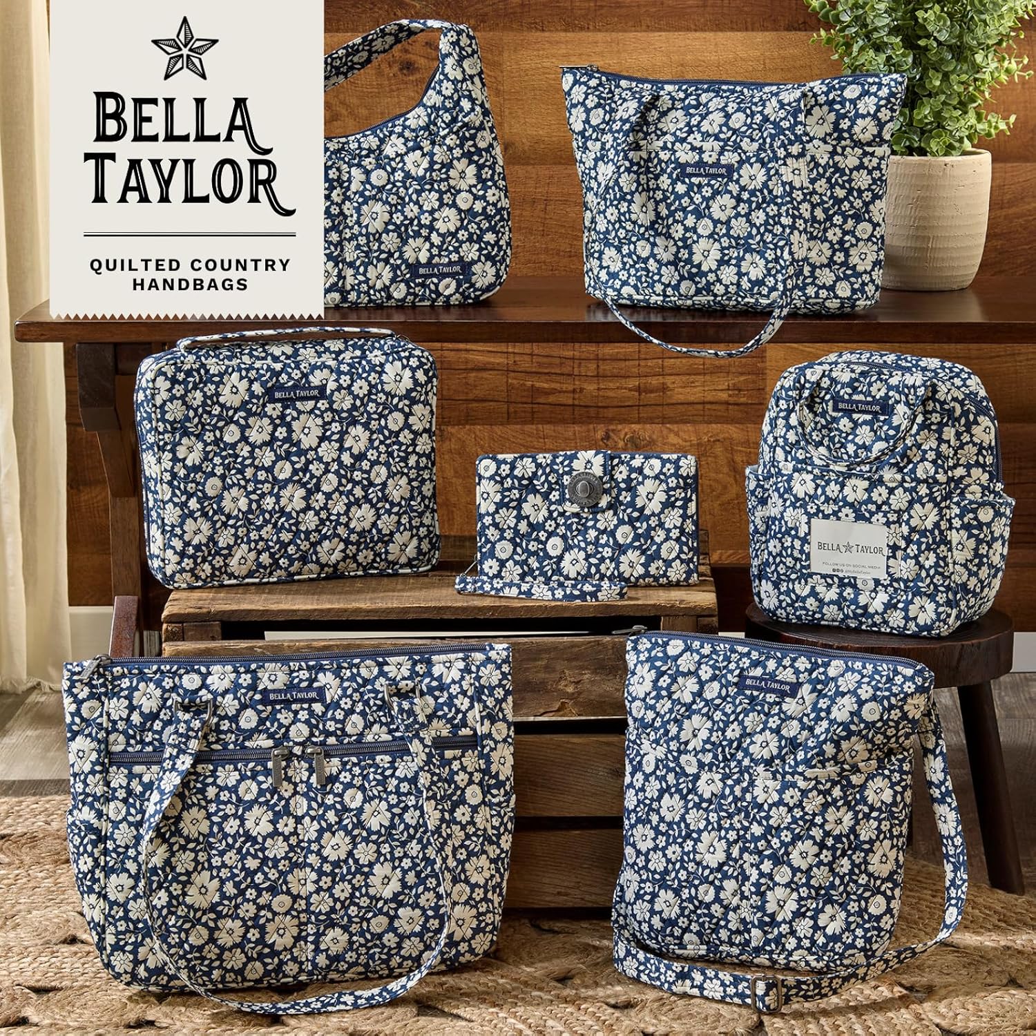 Bella Taylor Hipster Crossbody Purse for Women | Medium Size Shoulder Bag with Adjustable Strap - Image 3