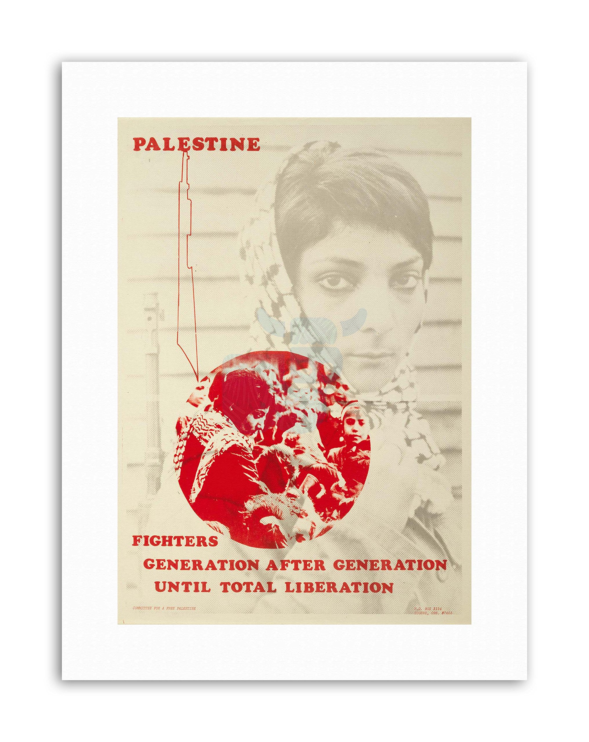 Wee Blue Coo Civil Rights Palestine Israel Liberation New Picture Political Canvas Art Print
