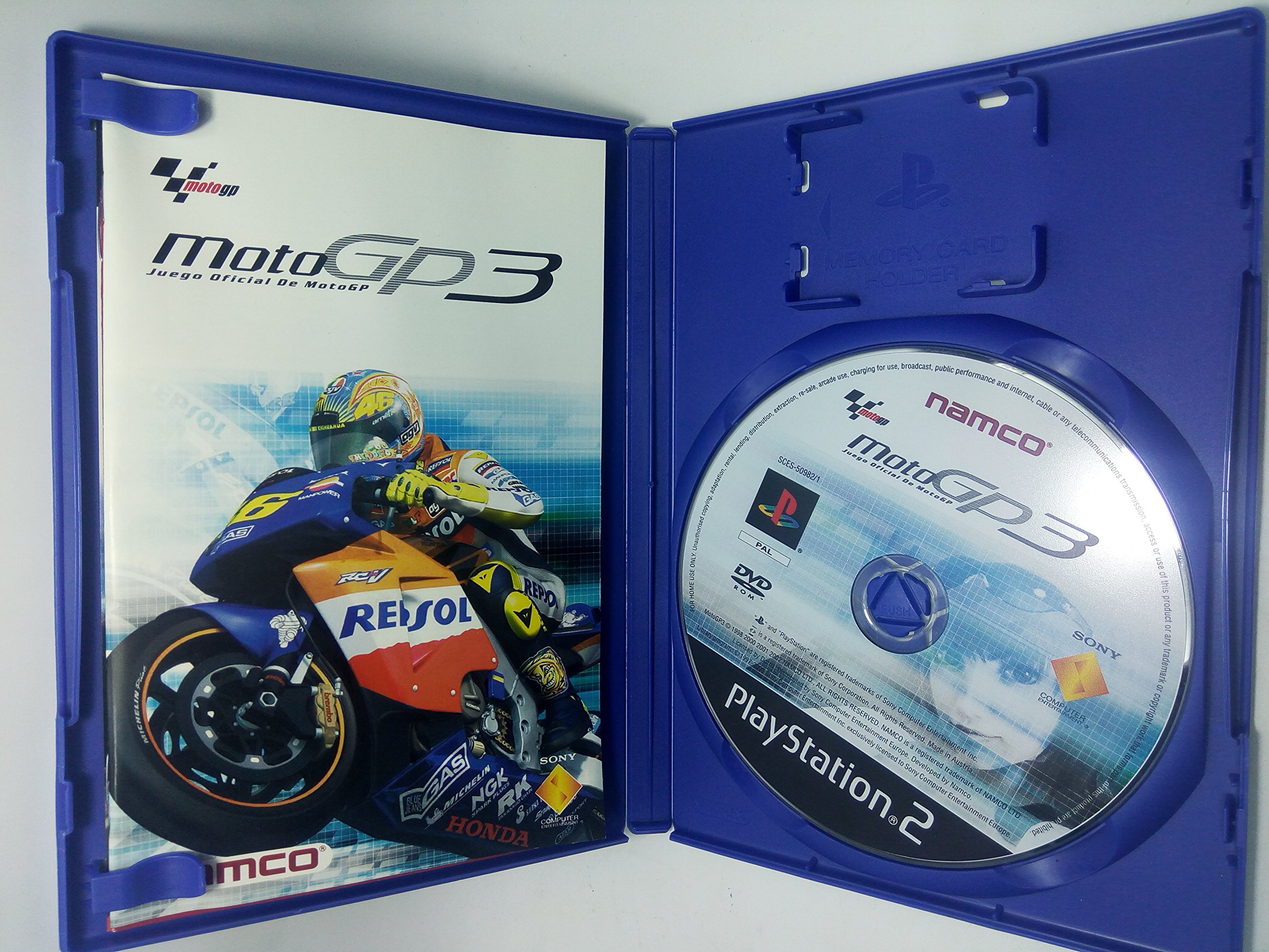 Jeu PS2 Moto GP 3 - Complet En Bon État - Occasion Avec Boîtier Et Instructions