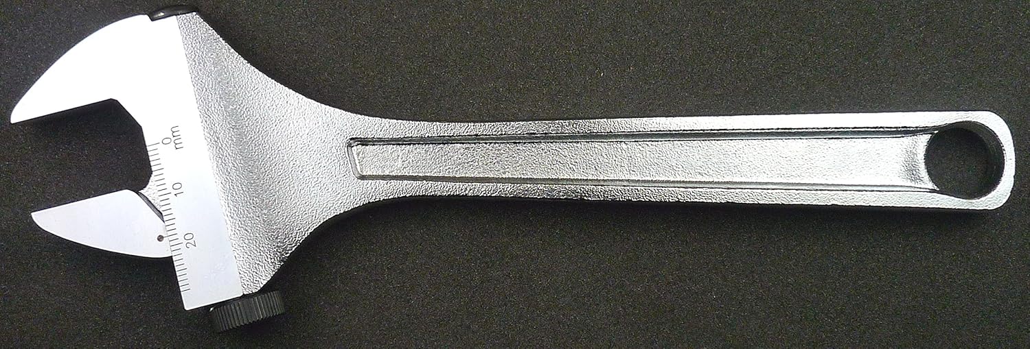 ACEP AS08C 8Inch Spanish Adjustable Wrench(Chrome Finish)
