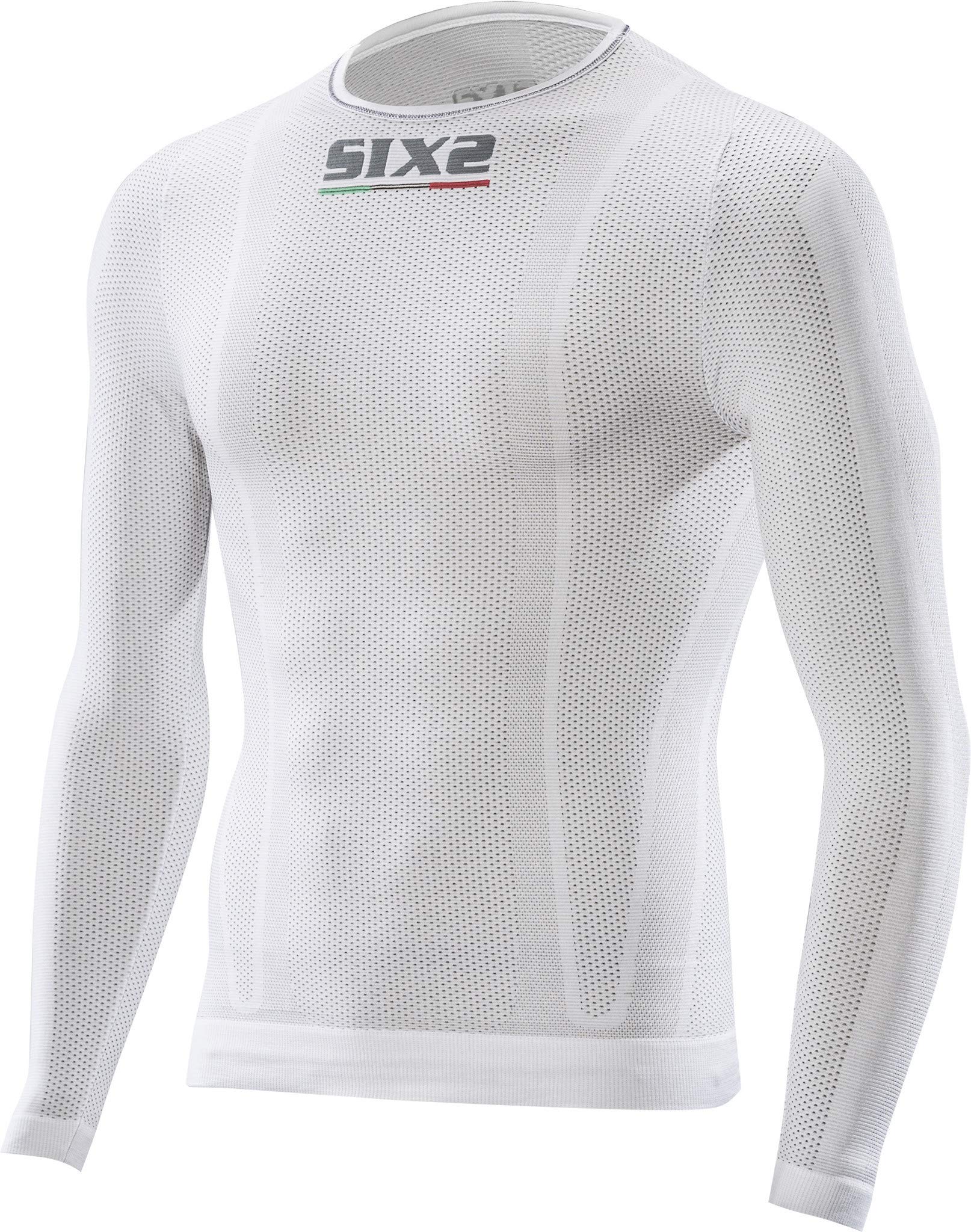 SIXS SIX2 TS2 MAGLIA TERMOREGOLANTE MANICA LUNGA (L, BIANCO)