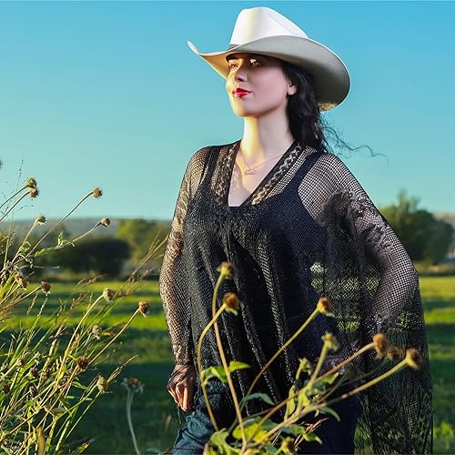 Miniatura 6 de Yellowstone Frontier Sombrero de vaquero y vaquera occidental