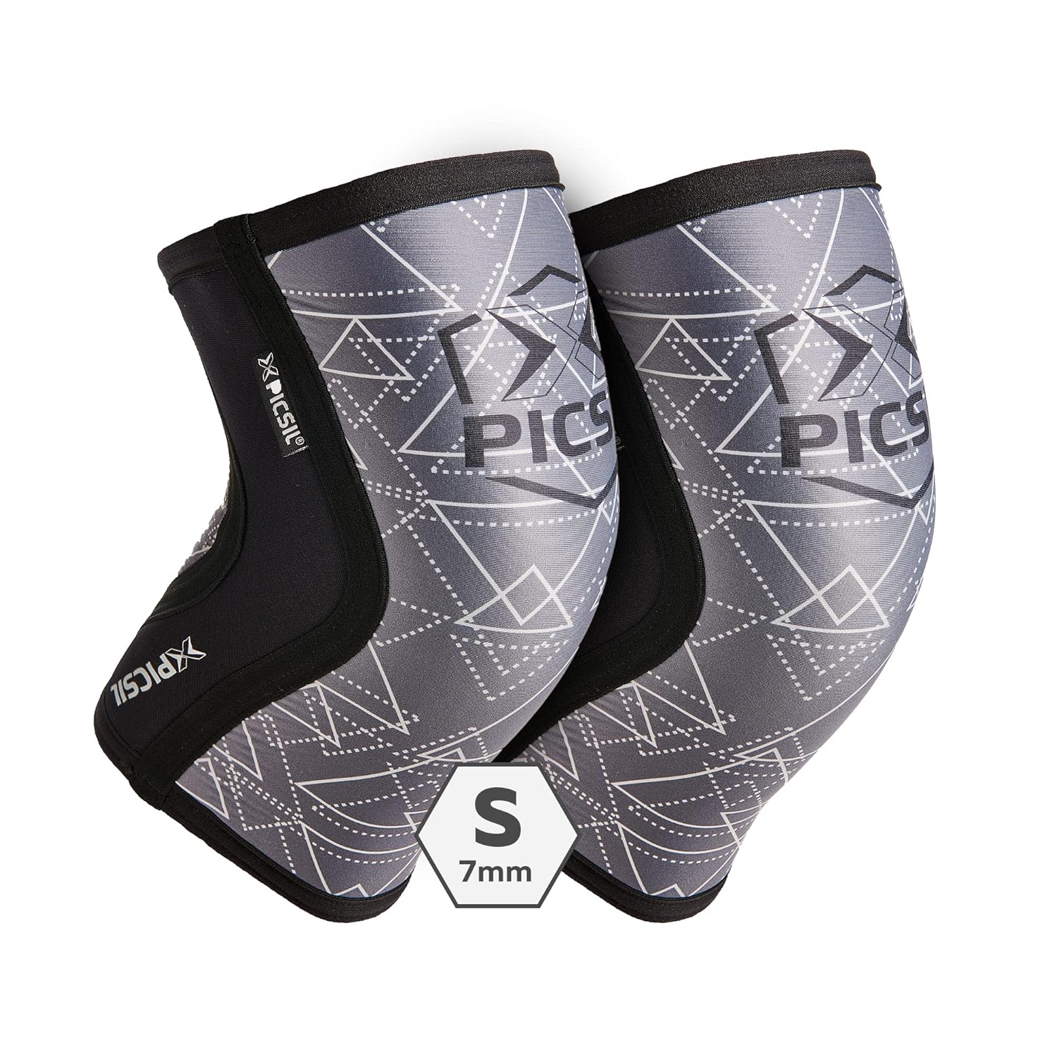 Picsil Polsiere Sportive - In Cotone Assorbente Per Tennis, Palestra, Padel, Unisex