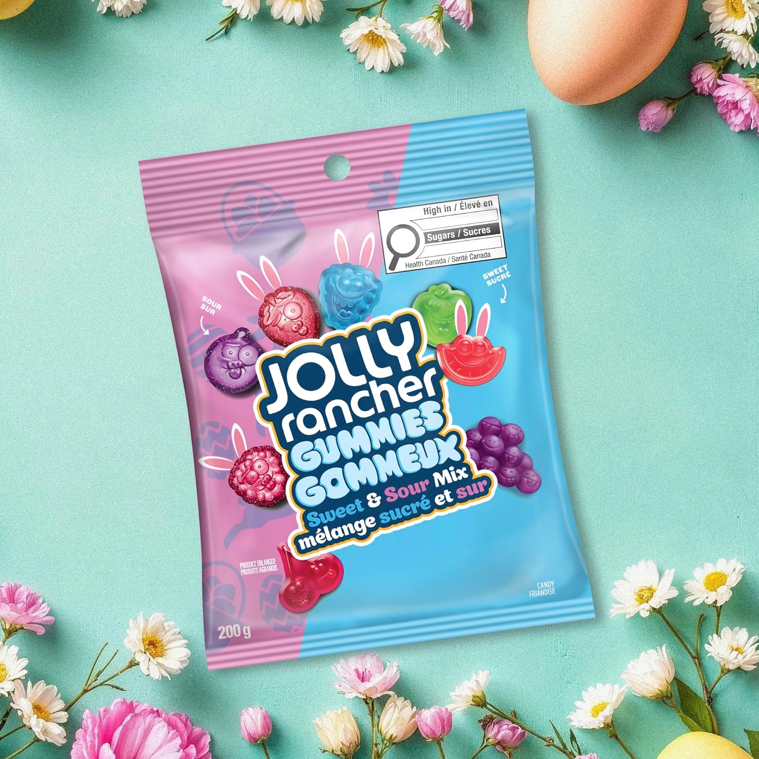 JOLLY RANCHER Gummies Sweet & Sour Mix 200g, Easter Candy, Easter Basket Stuffers - Image 5