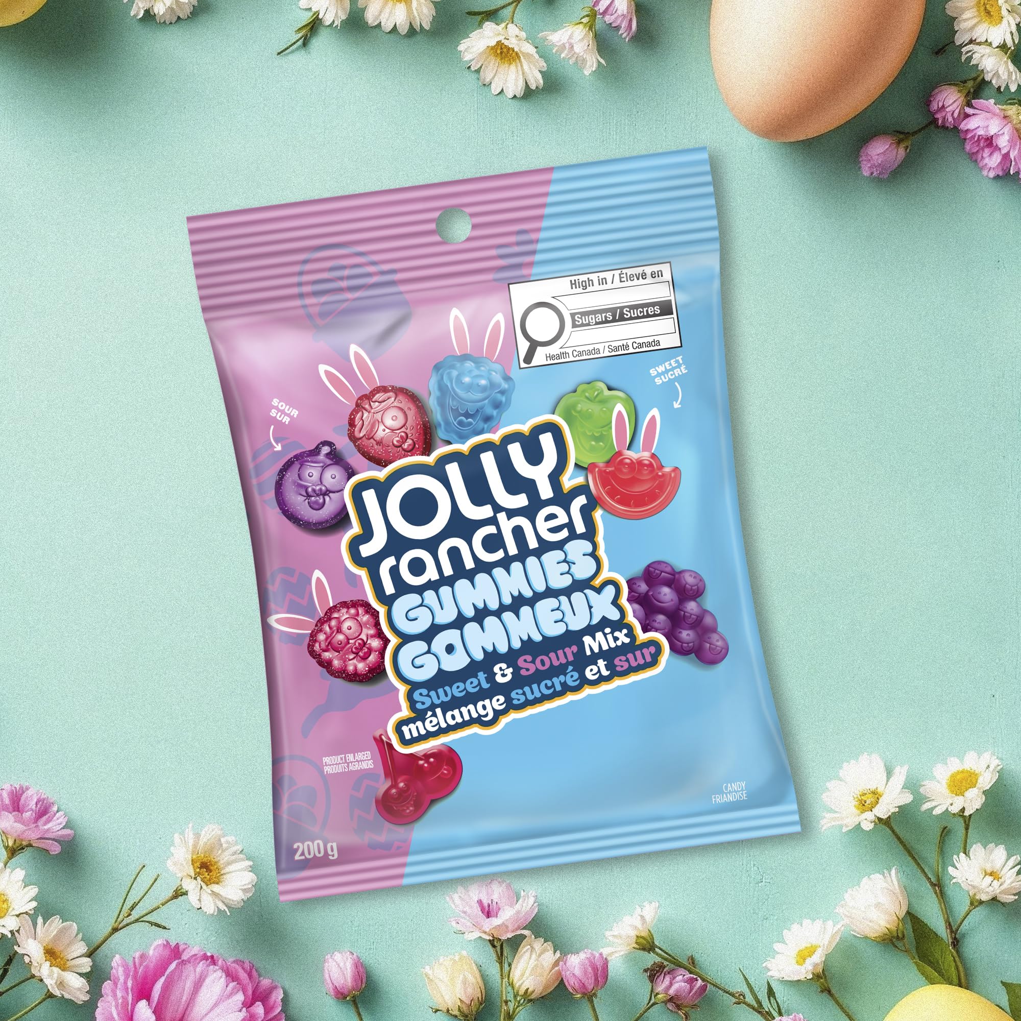 JOLLY RANCHER Gummies Sweet & Sour Mix 200g, Easter Candy, Easter