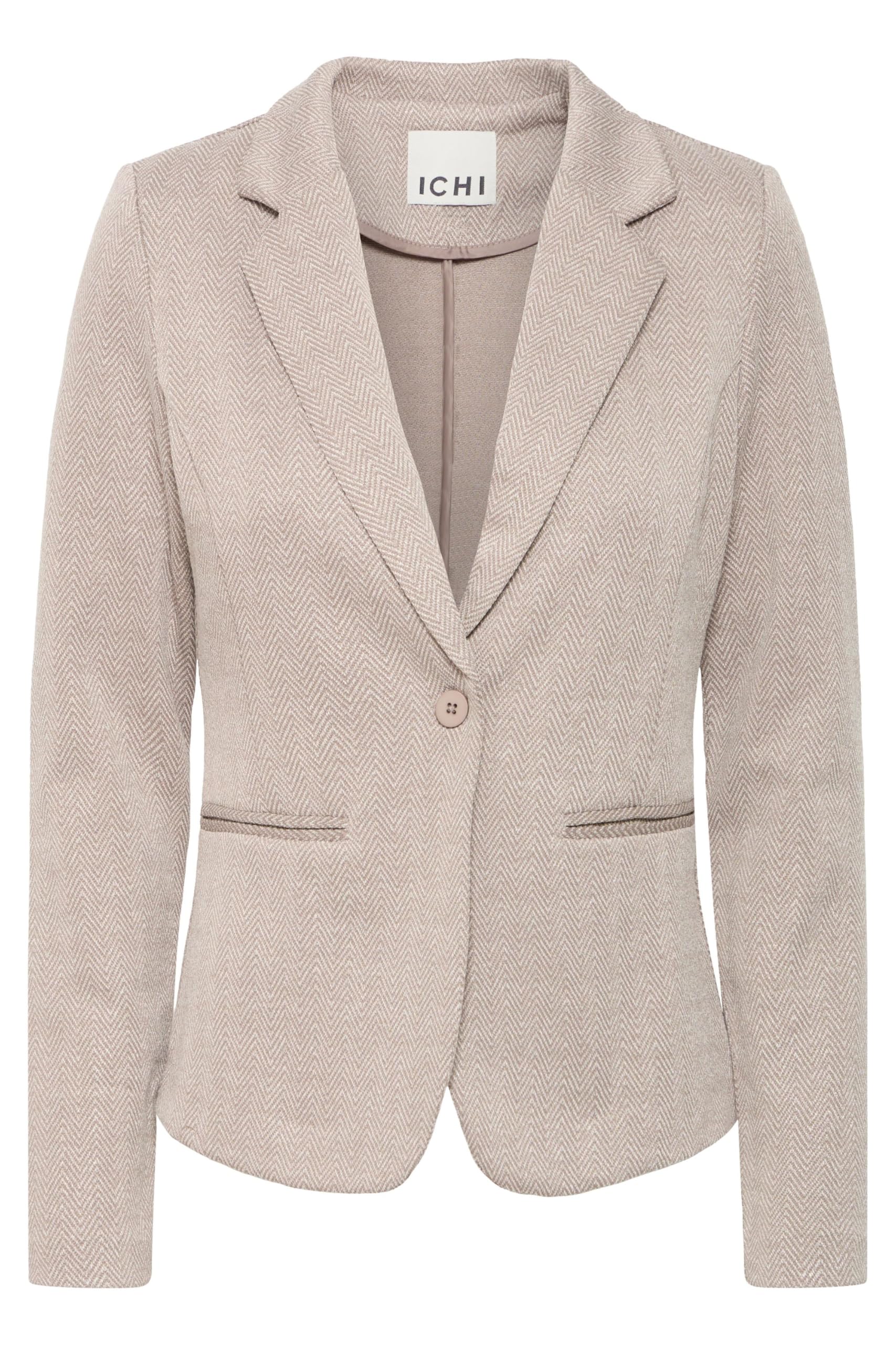 ICHI IHKATE Jacquard BL4, 204261_Fungi/Almond Milk Herringbone, 12