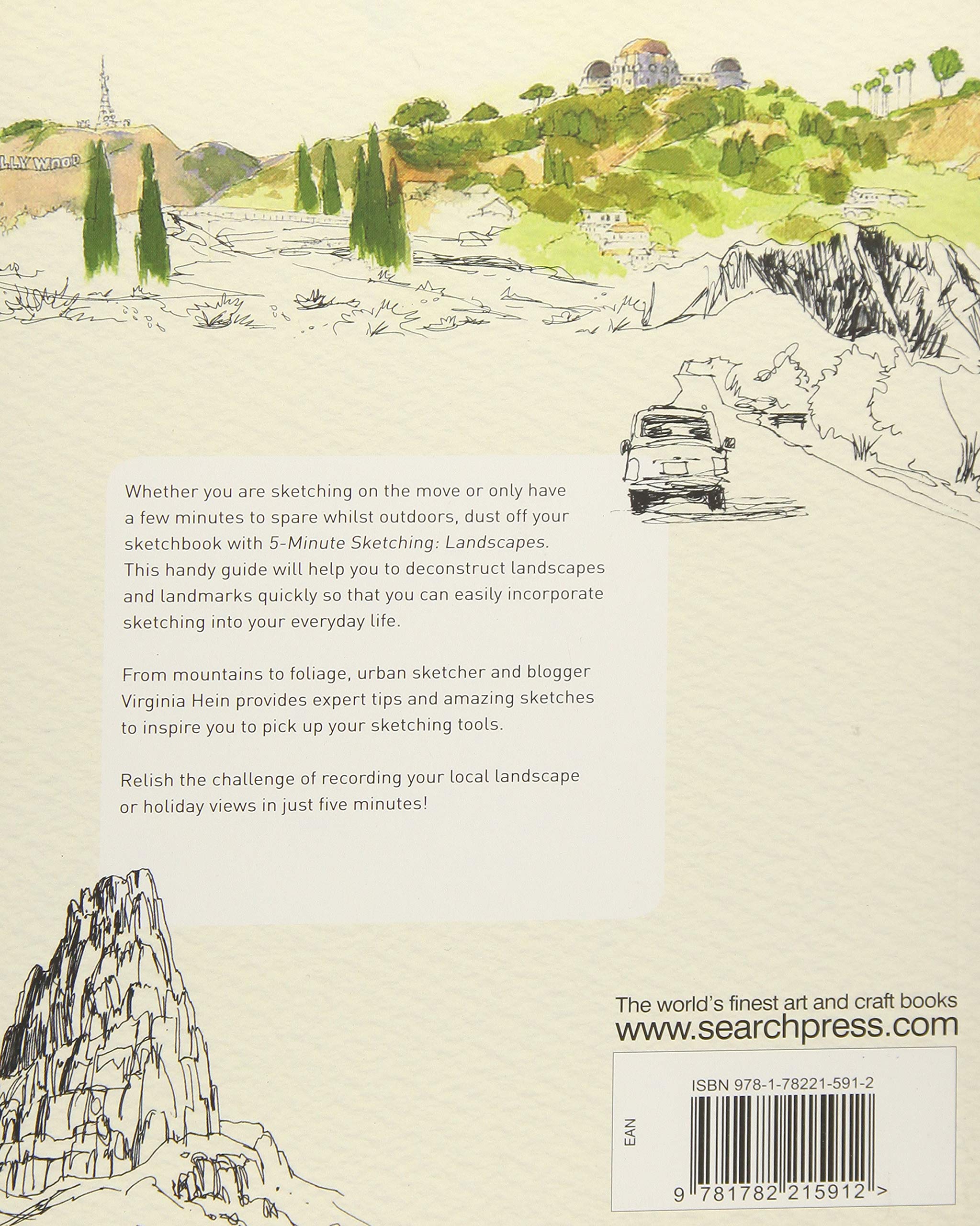 5-Minute Sketching: Landscapes: Super-Quick Techniques for Amazing Drawings