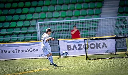 Miniatura 5 de BazookaGoal Portería de fútbol emergente – Mini portería de fútbol plegable para niños y adultos – Portería de fútbol pequeña para interiores y