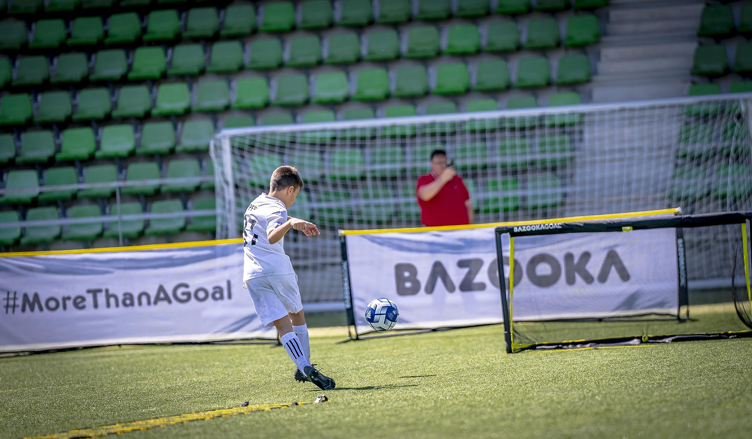 Amazon | BazookaGoal ポップアップサッカーゴール – 折りたたみミニ