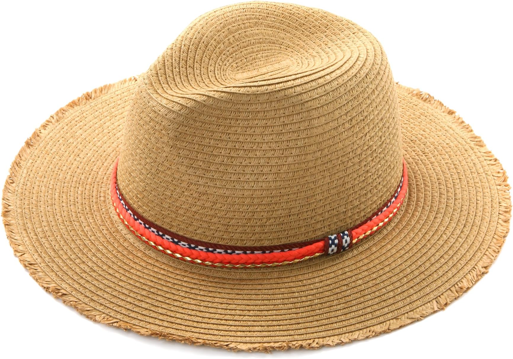 EUPHIE YING Women Summer Fedora Beach Sun Hats Short Brim