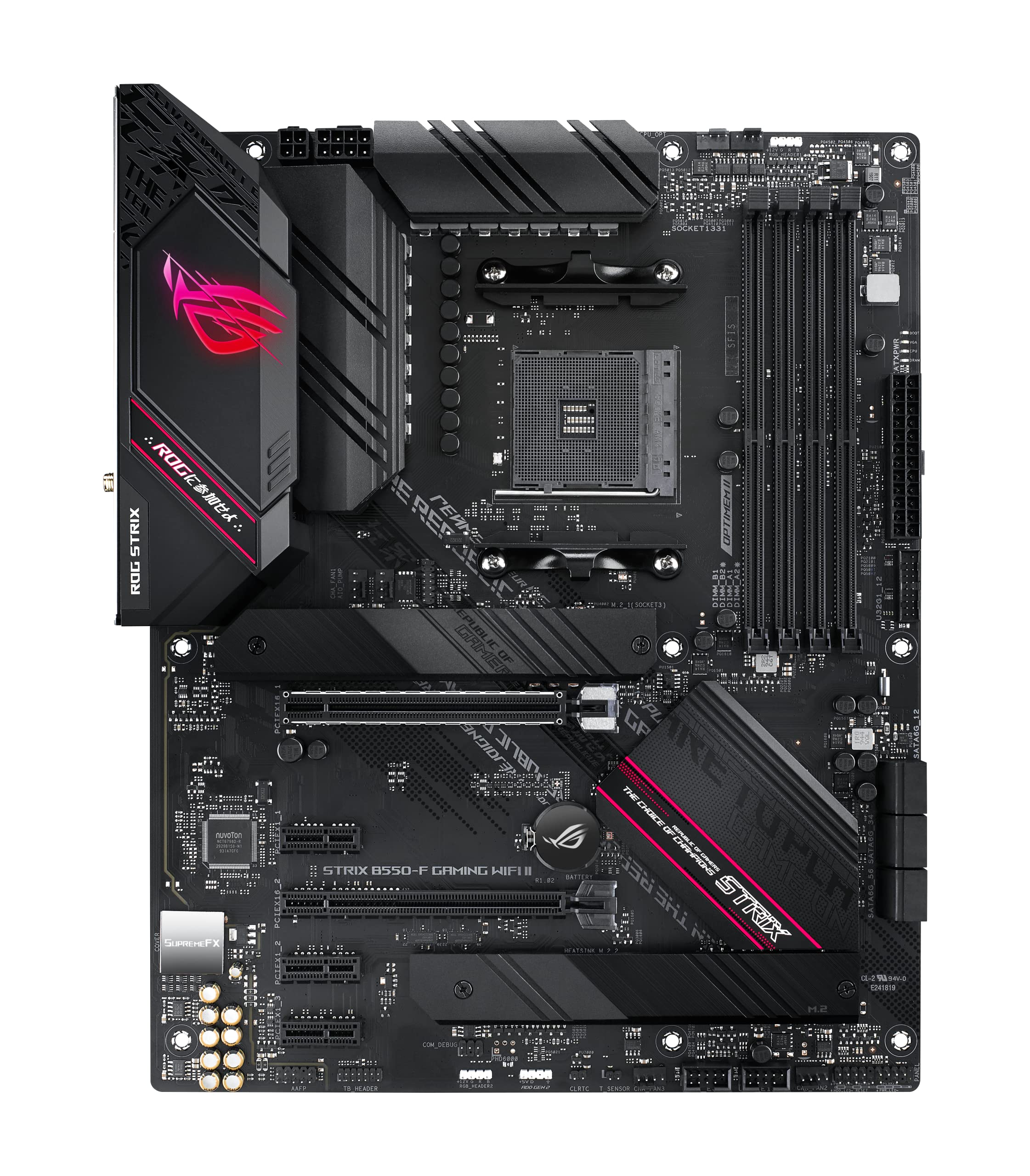 Amazon.in: Buy Asus B550 ROG Strix B550-F Gaming WiFi II AMD AM4 